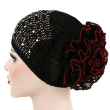 Load image into Gallery viewer, Rhinestone Volume Under-scarf hijab