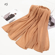 Load image into Gallery viewer, Crinkle Jersey Hijab Scarf