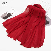 Load image into Gallery viewer, Crinkle Jersey Hijab Scarf