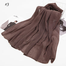 Load image into Gallery viewer, Crinkle Jersey Hijab Scarf