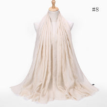 Load image into Gallery viewer, Shiny Crystal Muslim Hijab Scarf