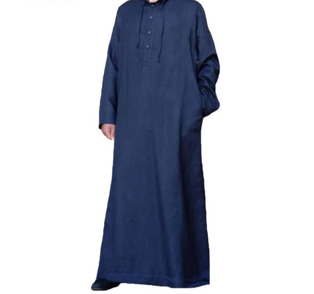 Men's Muslim Hooded Thobe