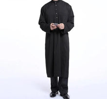 Load image into Gallery viewer, Men&#39;s Muslim Long Sleeve Kaftan