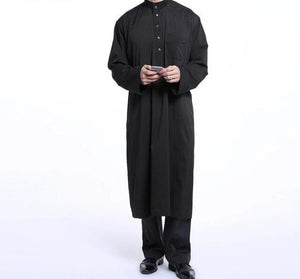 Men's Muslim Long Sleeve Kaftan