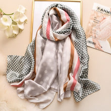 Load image into Gallery viewer, Printed Silk Hijab Scarves