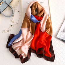 Load image into Gallery viewer, Printed Silk Hijab Scarves