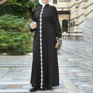 Women's Lace-down Abaya