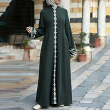 Load image into Gallery viewer, Women&#39;s Lace-down Abaya