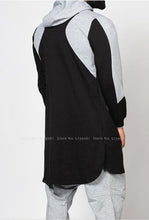 Load image into Gallery viewer, Men&#39;s Hooded Long Sleeve Sweatshirt Kaftan